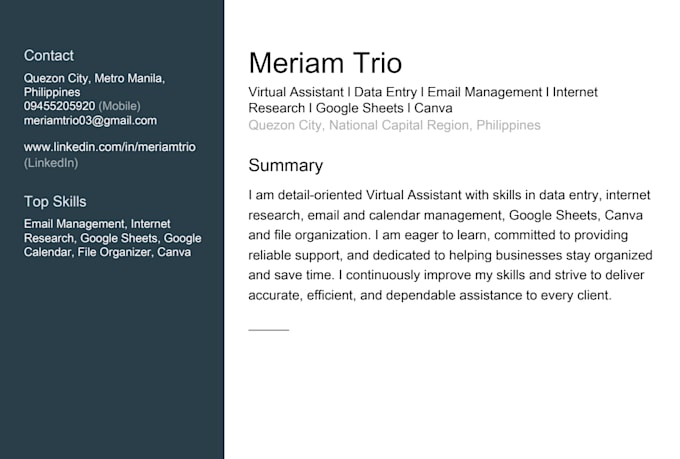 do accurate data entry, web research, copy paste, and google sheets tasks